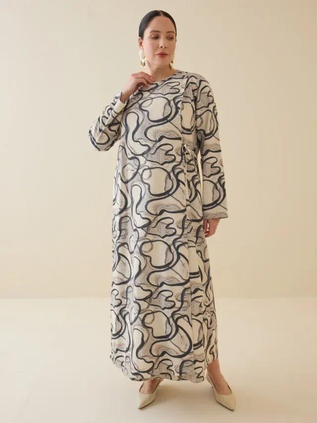 Alia Plus Size Dress Alia Bruin