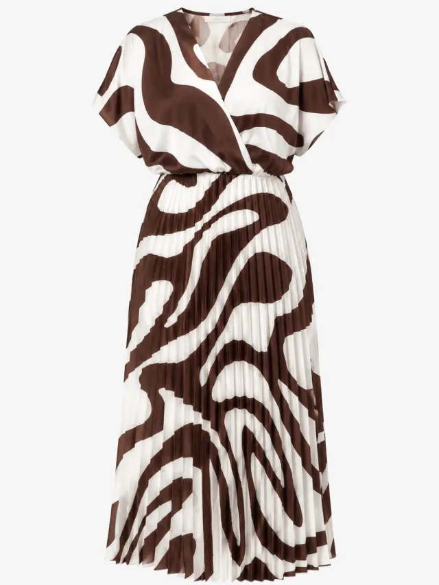 Elara Maxikleid Olivgrün