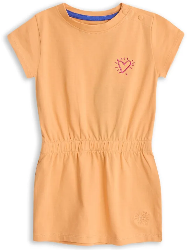 4President Meisjes jurk - Peach cobler - Meisjes jurken