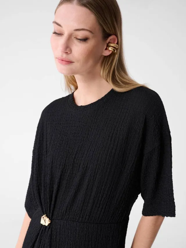 Shoeby maxi jurk zwart, foto 5