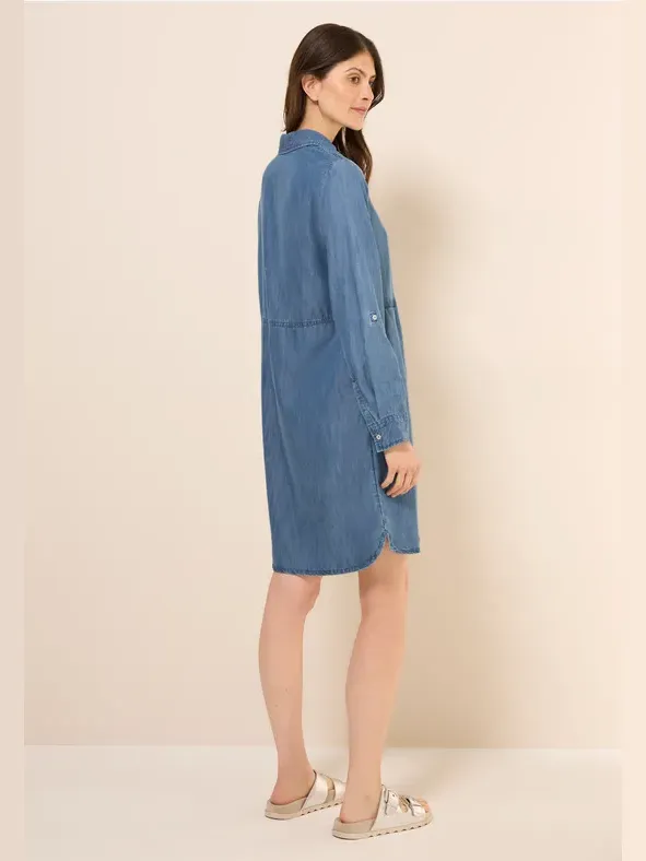 cecil Lyocell jurk blauw, foto 2