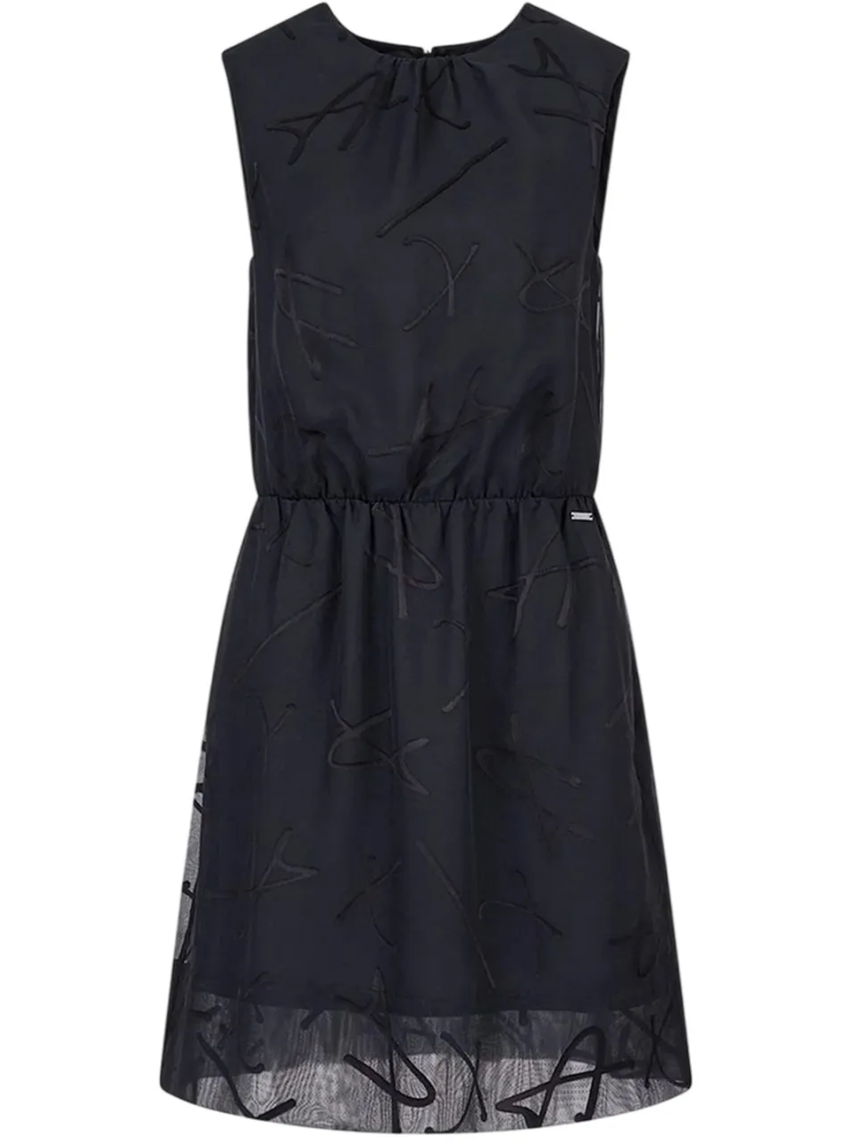 Armani Exchange Dames/Dames Mouwloze Mini Jurk (Marine), foto 2