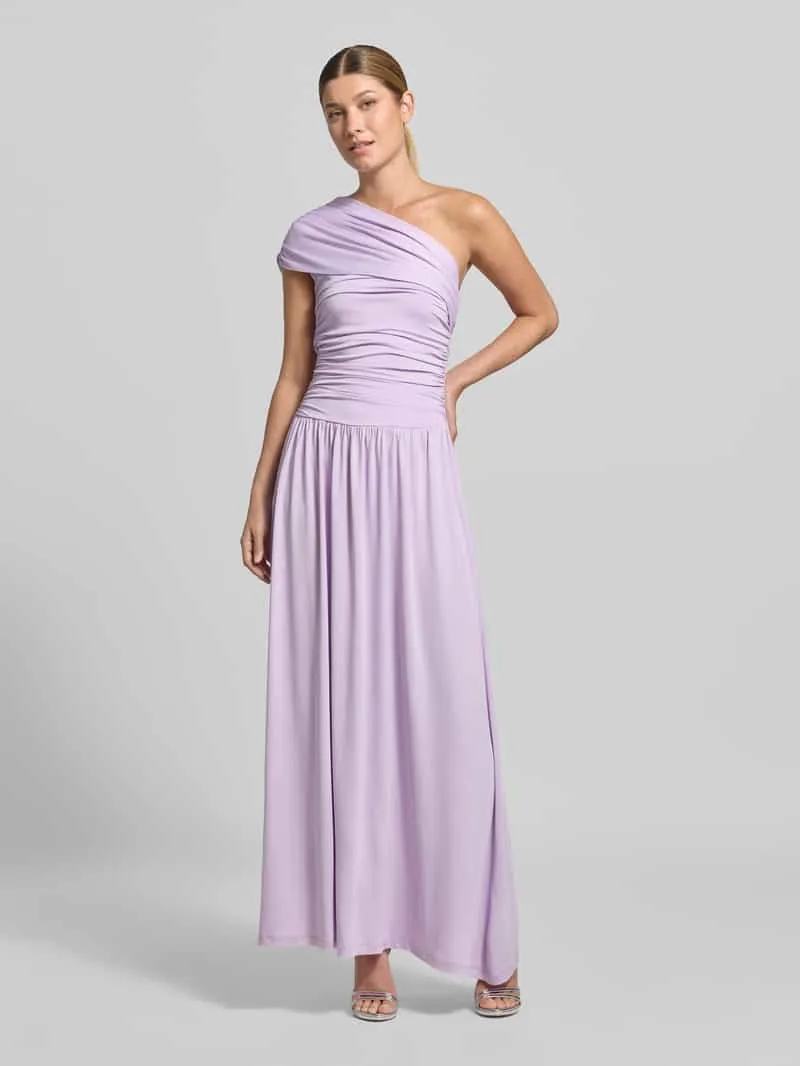 Yas Cocktailjurk in one-shoulder look model 'WINJA' Lila