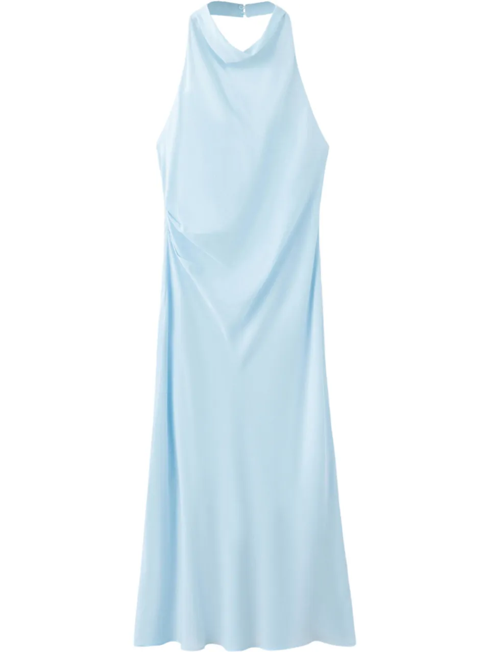 Mango halter midi jurk - lichtblauw, foto 2