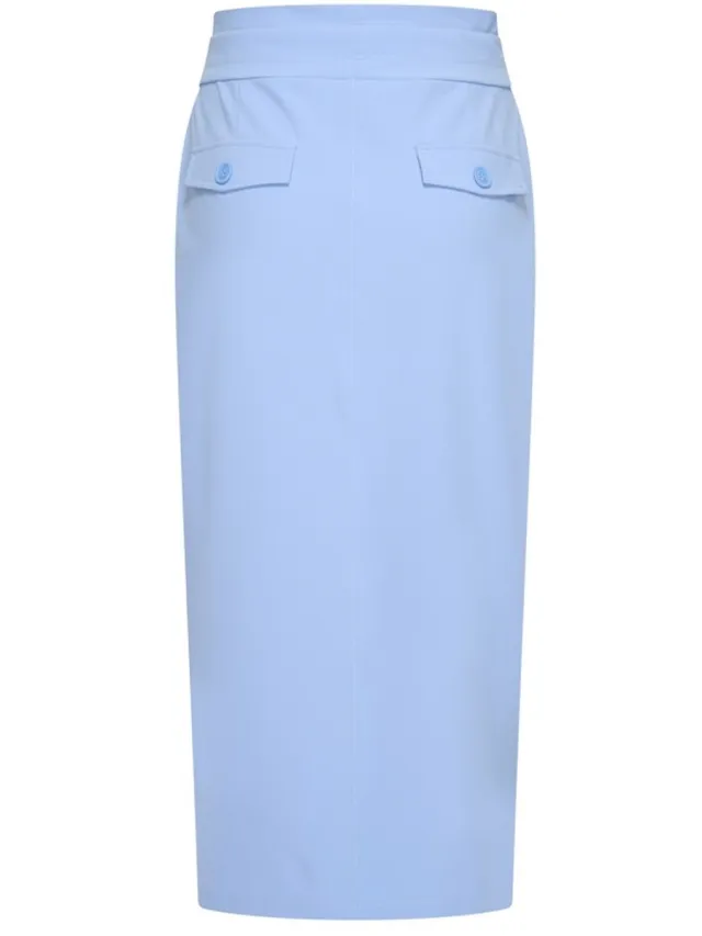 Mi Piace Bonded Travel Pencil Rok Uni 202780 Lavender Blue - Maat : Blauw