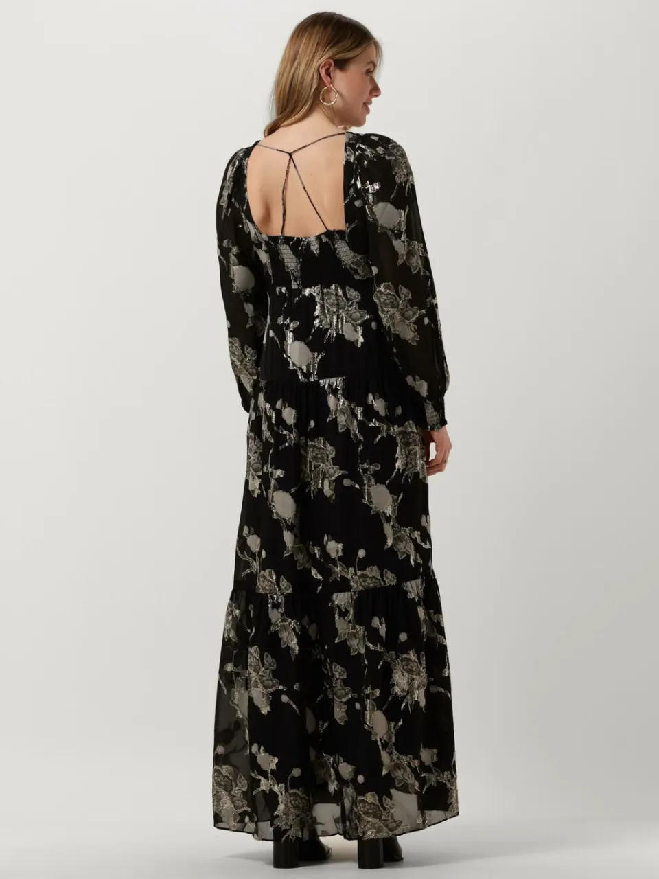 LEVETE ROOM Dames Jurken Lr-viva 3 Dress - Zwart, foto 3