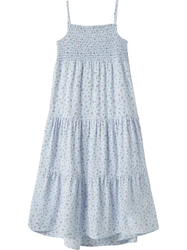 NAME IT NKFVINAYA STRAP MAXI DRESS Meisjes Jurk Ice Water;Small Floral