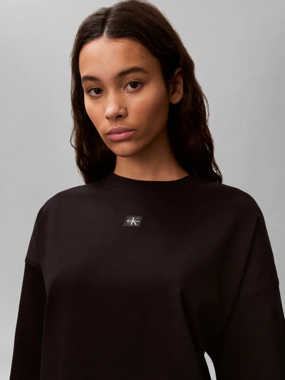 Calvin Klein JEANS korte T-shirtjurk zwart, foto 7
