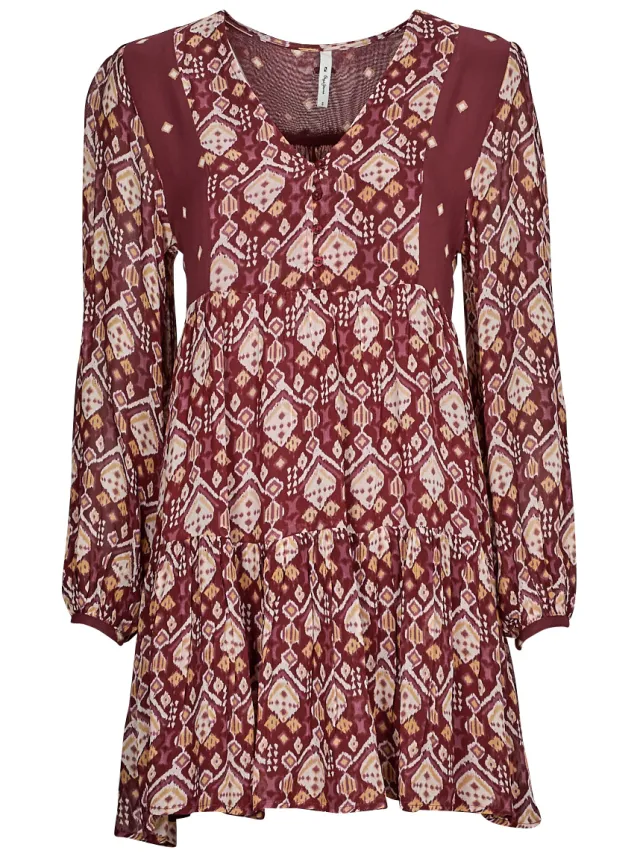 Pepe Jeans Korte Jurk Pepe jeans GALATEA Multicolour
