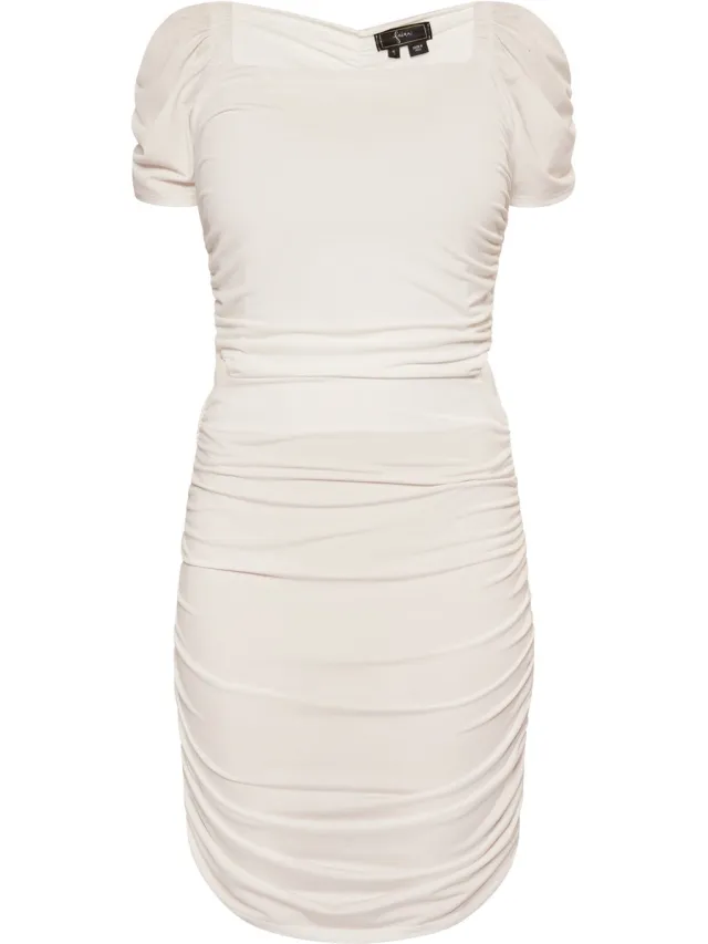Faina Mini-jurk wit