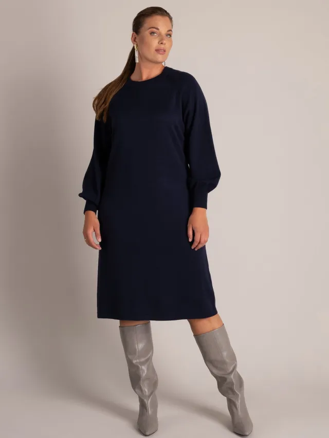 Yest Curve jurk YCroos Essential Dark Blue