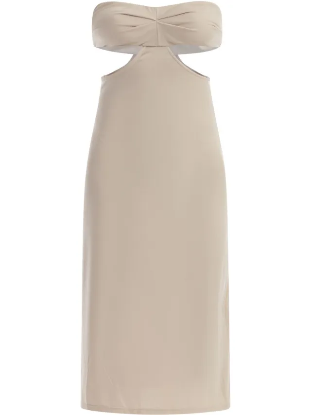 Faina Midi-jurk met uitsparingen cr