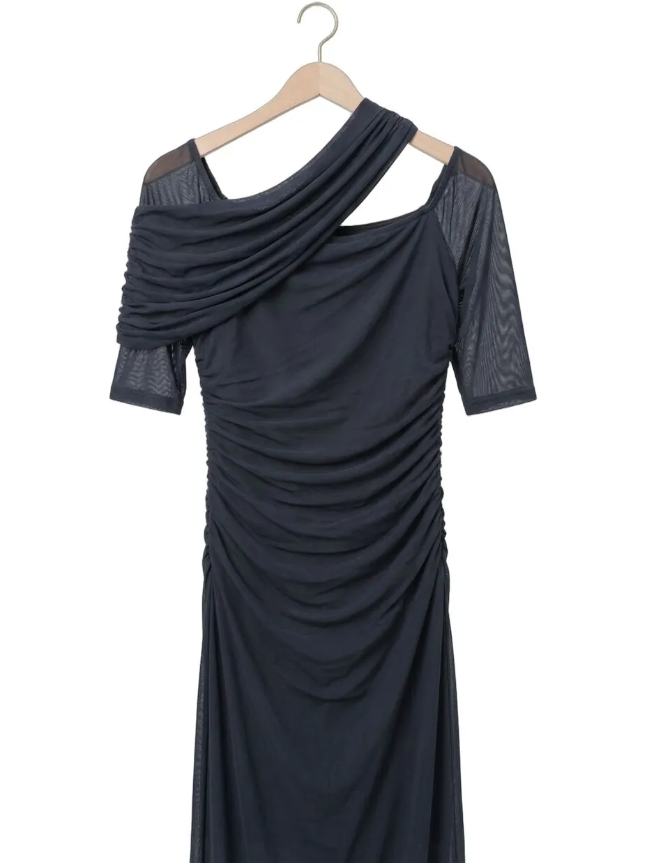 COPENHAGEN MUSE Dames Jurken Cmmejse-dress - Donkergrijs, foto 2