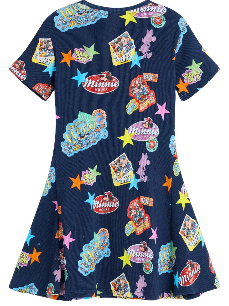 Desigual Minnie Mouse midi T-shirtjurk met print - donkerblauw, foto 3