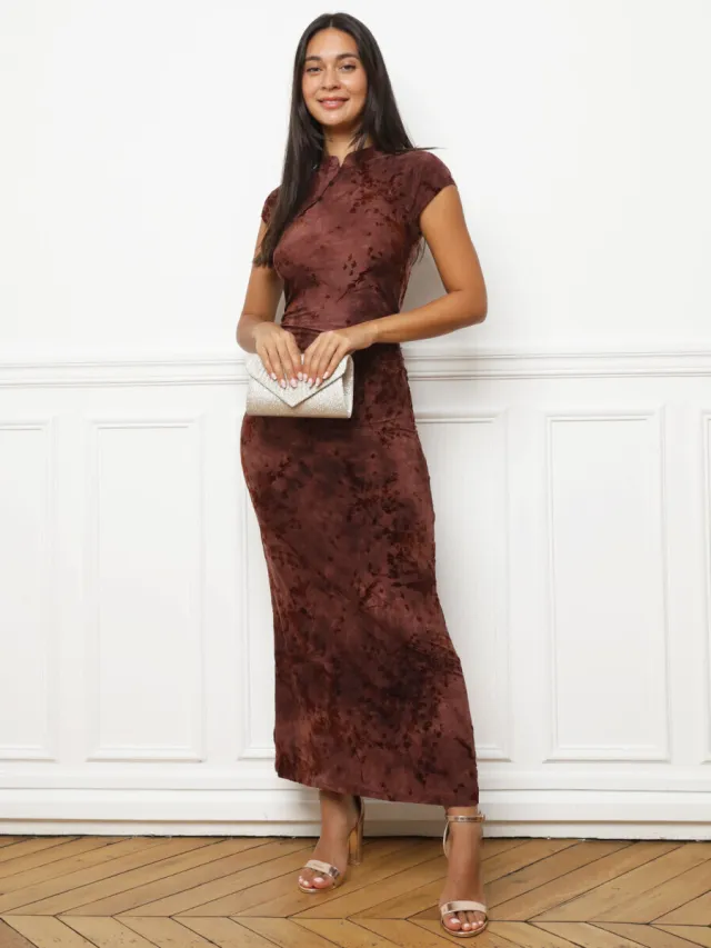 La Modeuse Jurk La Modeuse 79944_P190125 Bordeau