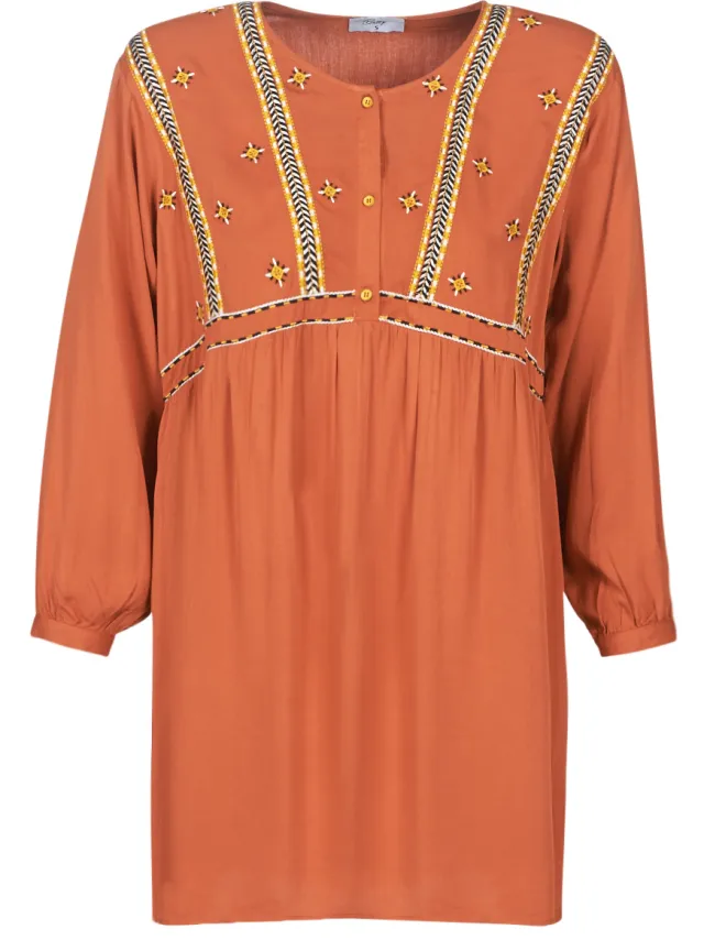 Betty London Korte Jurk Betty London LOULIA Oranje