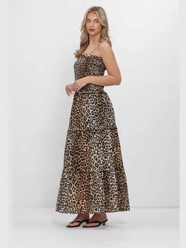 WITHBLACK Dames Jurken Wblamina Maxi Dress - Multi
