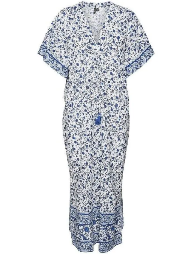 Vero Moda Lange Jurk Vero Moda Ilan Blauw