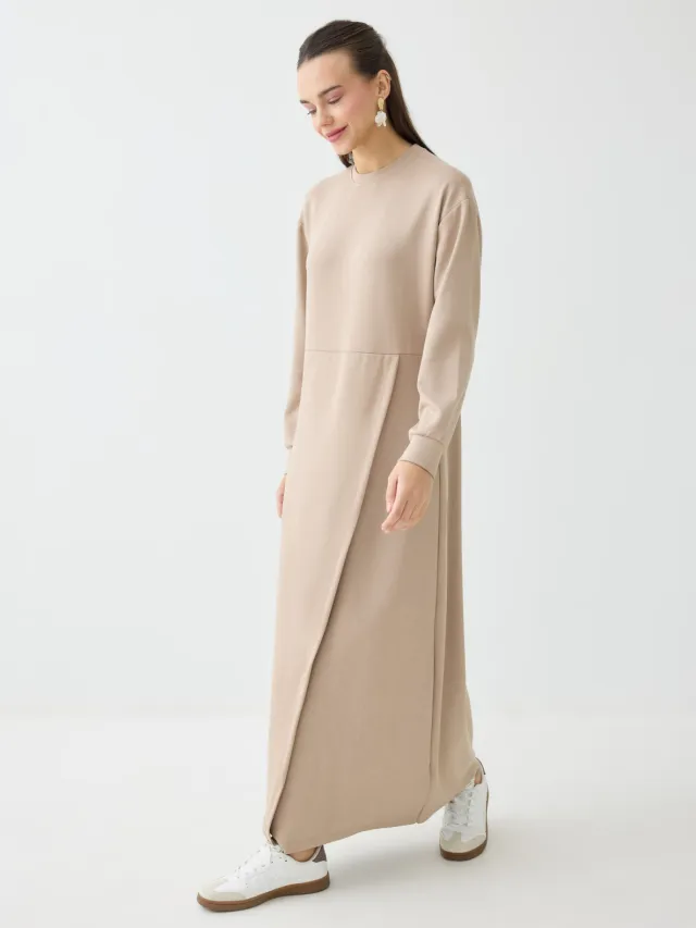 Refka Modest Dress Refka Beige