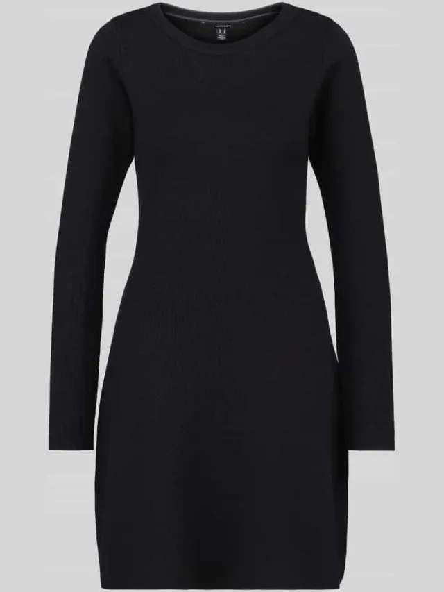 Vero Moda Tricotjurk met zijsplitten zwart, foto 2