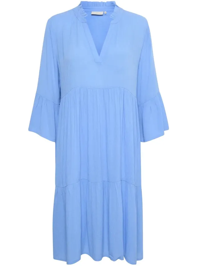 Kaffe Damesjurk KAFFE Marianah Amber frans blauw