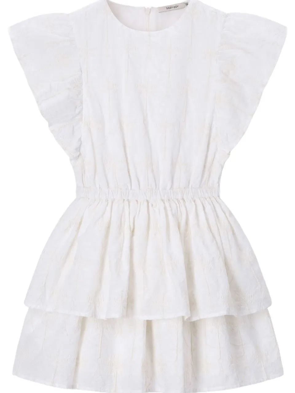 Sissy-Boy midi jurk met borduursels - wit, foto 2