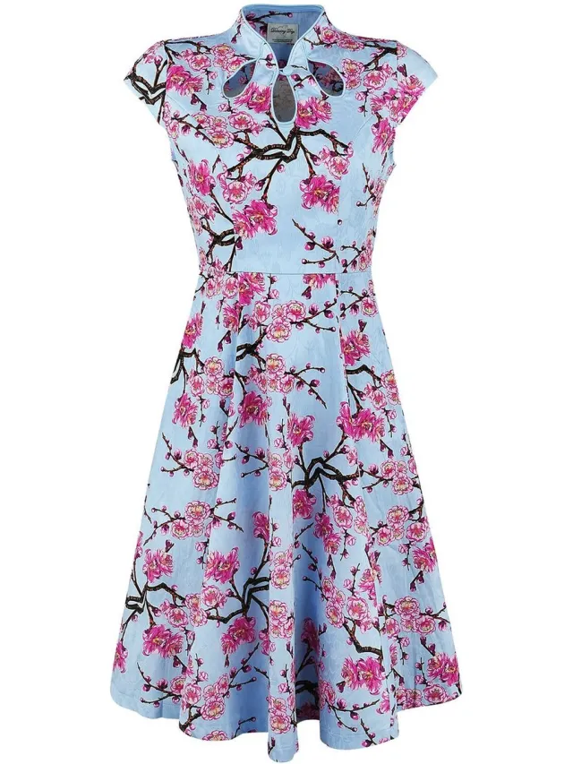 Dancing Days Last Dance Dress Dames Midi-jurk - meerkleurig multicolor