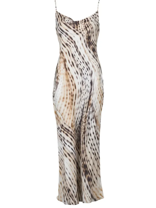 Guess Lange Jurk Guess AKILINA DRESS Multicolour