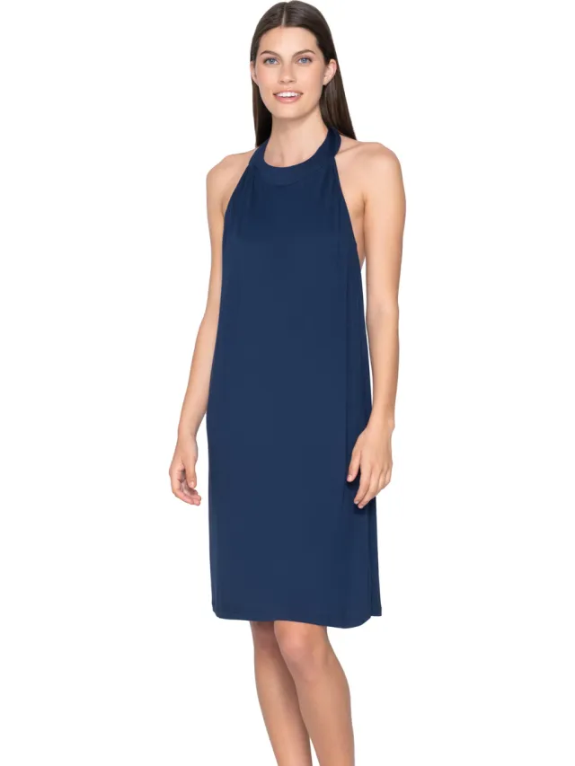 Luna Splendida Jurk Luna Splendida Zomerjurk Promise Splendida Blauw