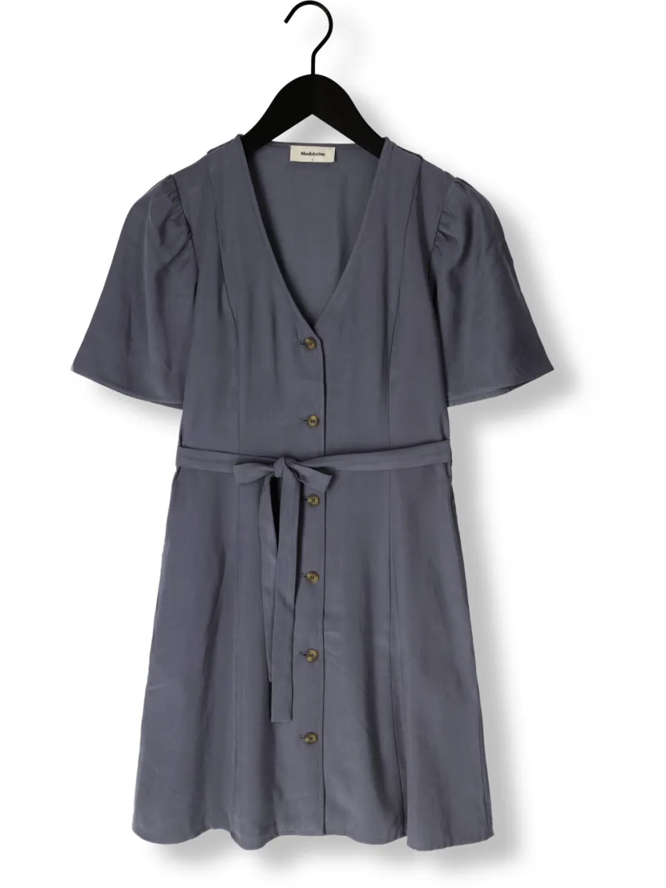 Modström Dames Jurken Fanyamd Flare Dress - Donkergrijs, foto 2