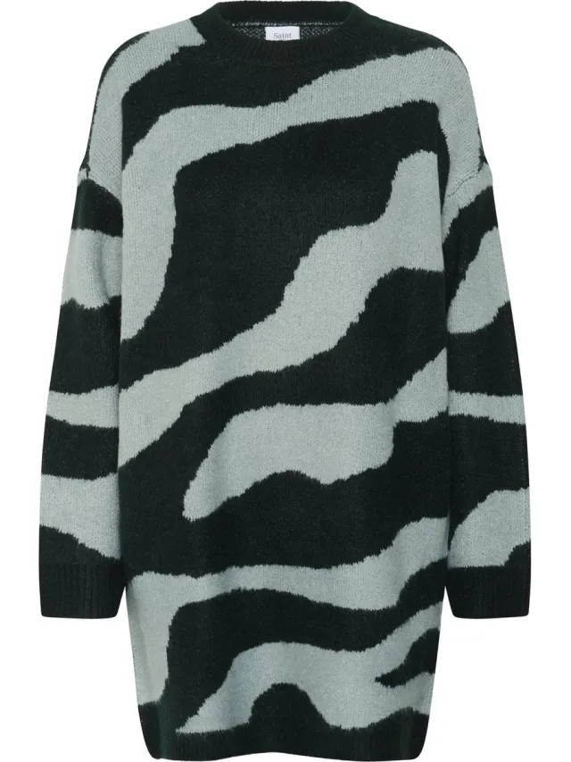 Saint Tropez MallieSZ Pullover Dress Dames Jurk June Bug