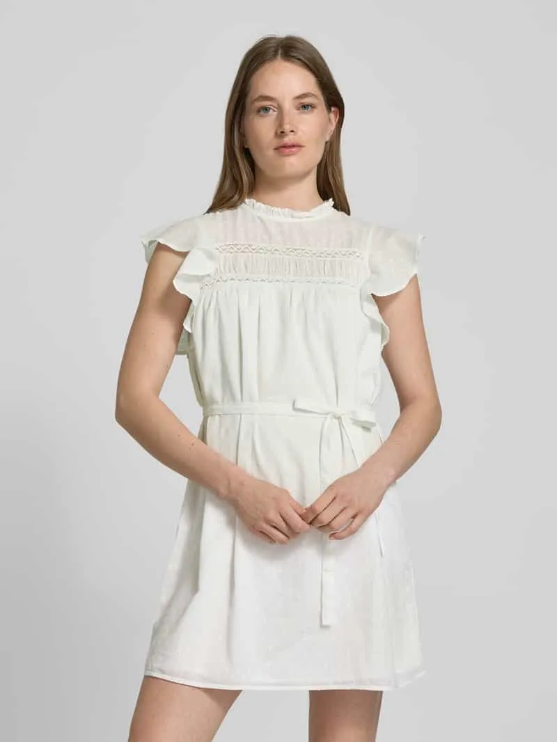 Vero Moda Vrijetijdsjurk van puur katoen model 'TRINE' Wit