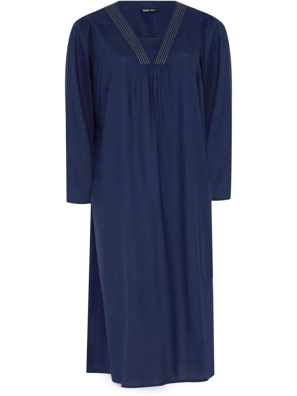 Yours Limited Collection Marineblauwe Kaftanjurksize 54-56, foto 2
