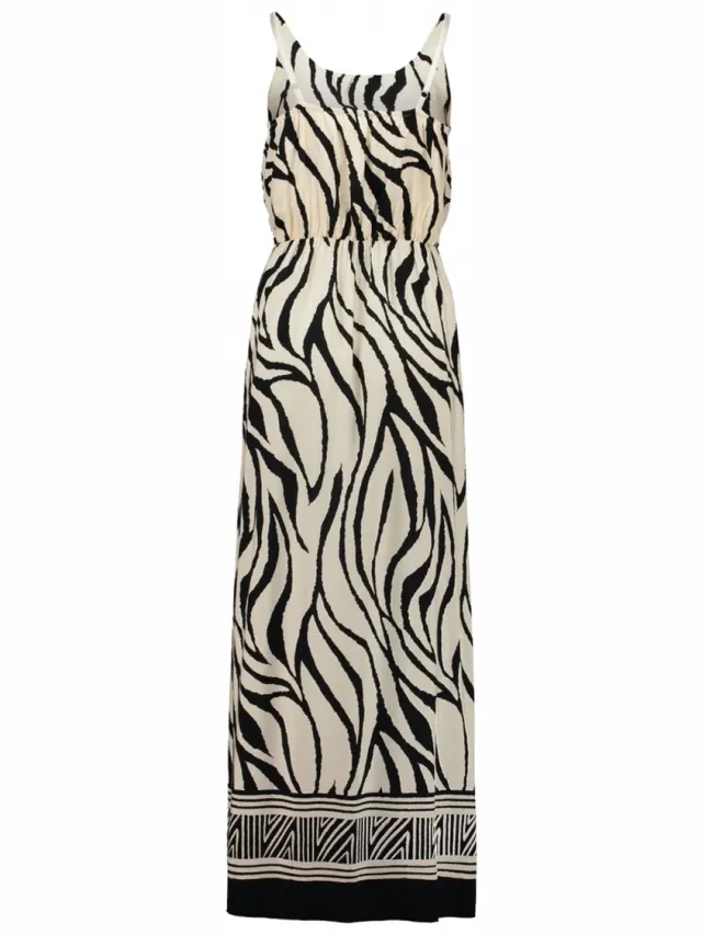Hailys Dames Zomerjurk Beige