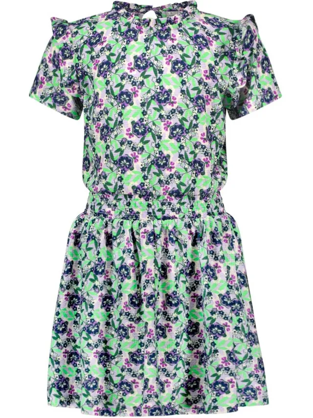 B.Nosy B. Nosy Y402-5822 Meisjes Jurk - Vivid AO