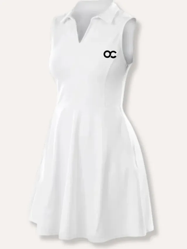 ONCOURTSPORT Oncourt Teamwear Dress Maat: M,Kleur: Wit Blauw, Wit