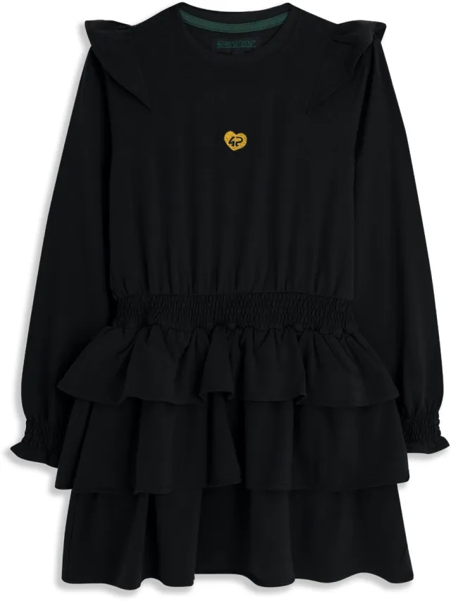 4President Meisjes jurk - Black - Meisjes jurken