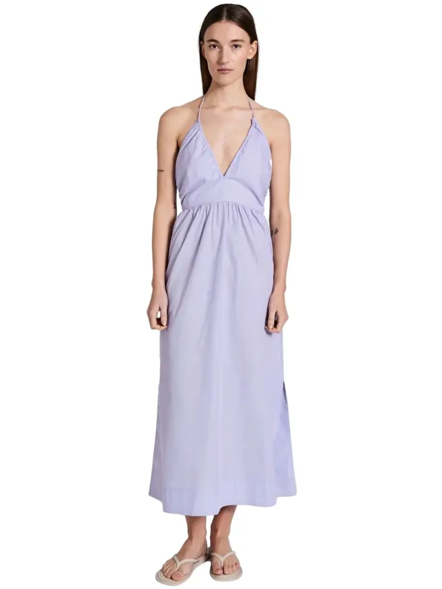Norr Damesjurk Norr Olina coral stripes