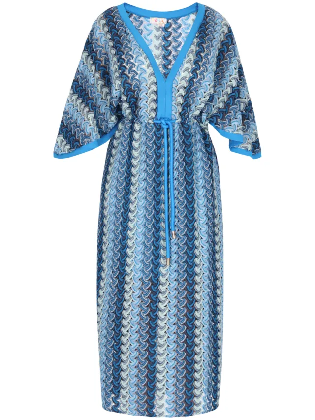 IZIA Jurk Dames Blauw Veelkleurig, foto 2