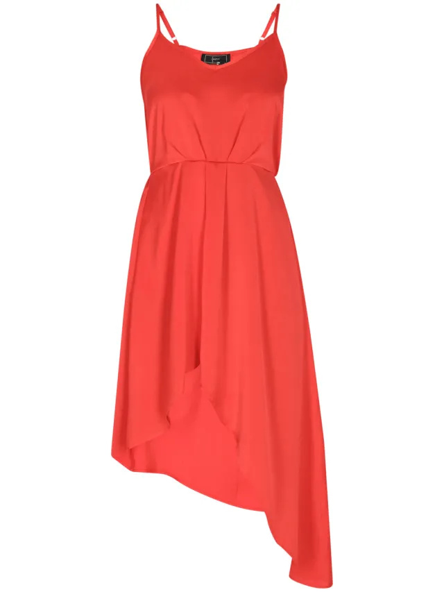 Faina Jurk Dames rood, foto 2