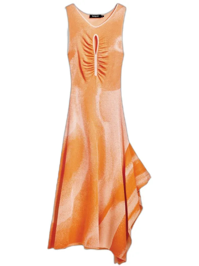 Desigual Damesjurk Desigual Tallin Oranje