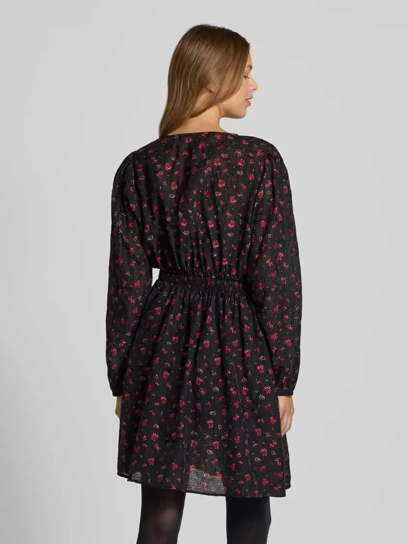 MSCH Copenhagen Mini-jurk van een mix van viscose en elastaan, model 'Nancy' zwart, foto 4