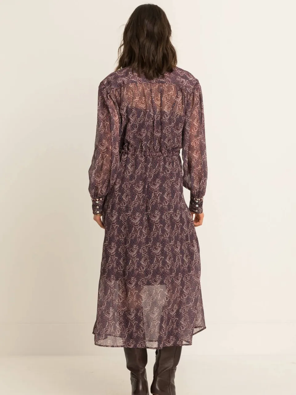 Expresso midi jurk met paisley - meerkleurig multi, foto 3