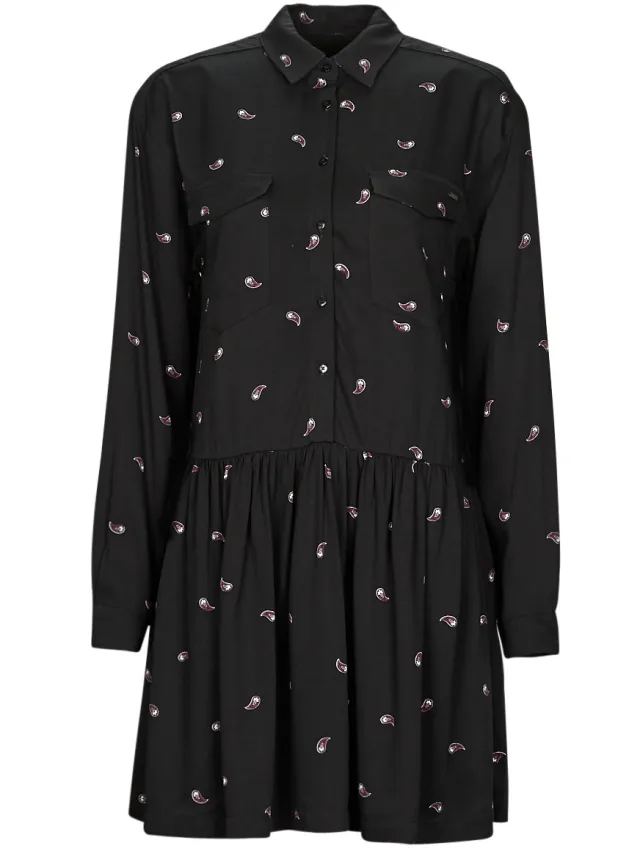 Pepe Jeans Korte Jurk Pepe jeans PAOLA Zwart