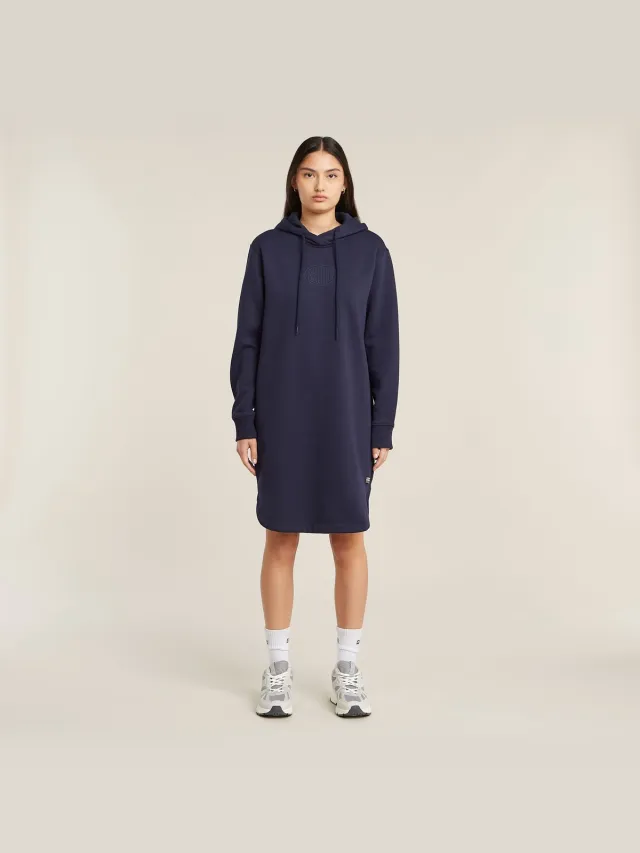 G-Star Logo hdd sw dress wmn l\s - Dames - Jurken warm sartho