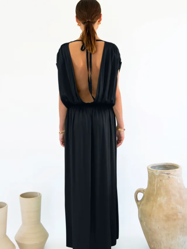 Neu Nomads dames vegan Jurk Natalia Zwart