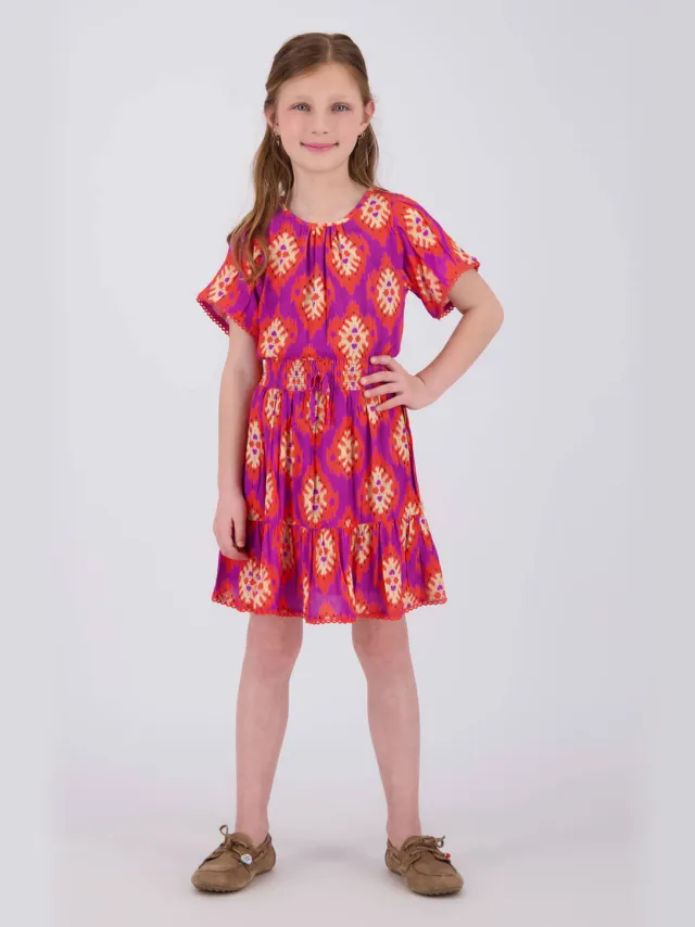 Vingino midi jurk roze