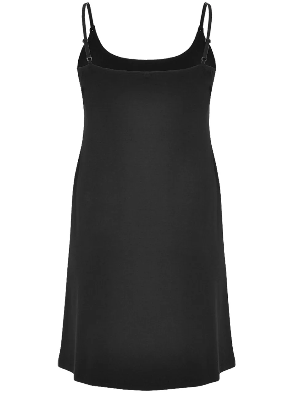Yoek Onderjurk elastische taille | Zwart, foto 2