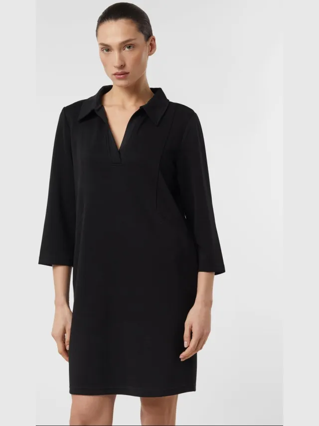 Comma Kleid zwart