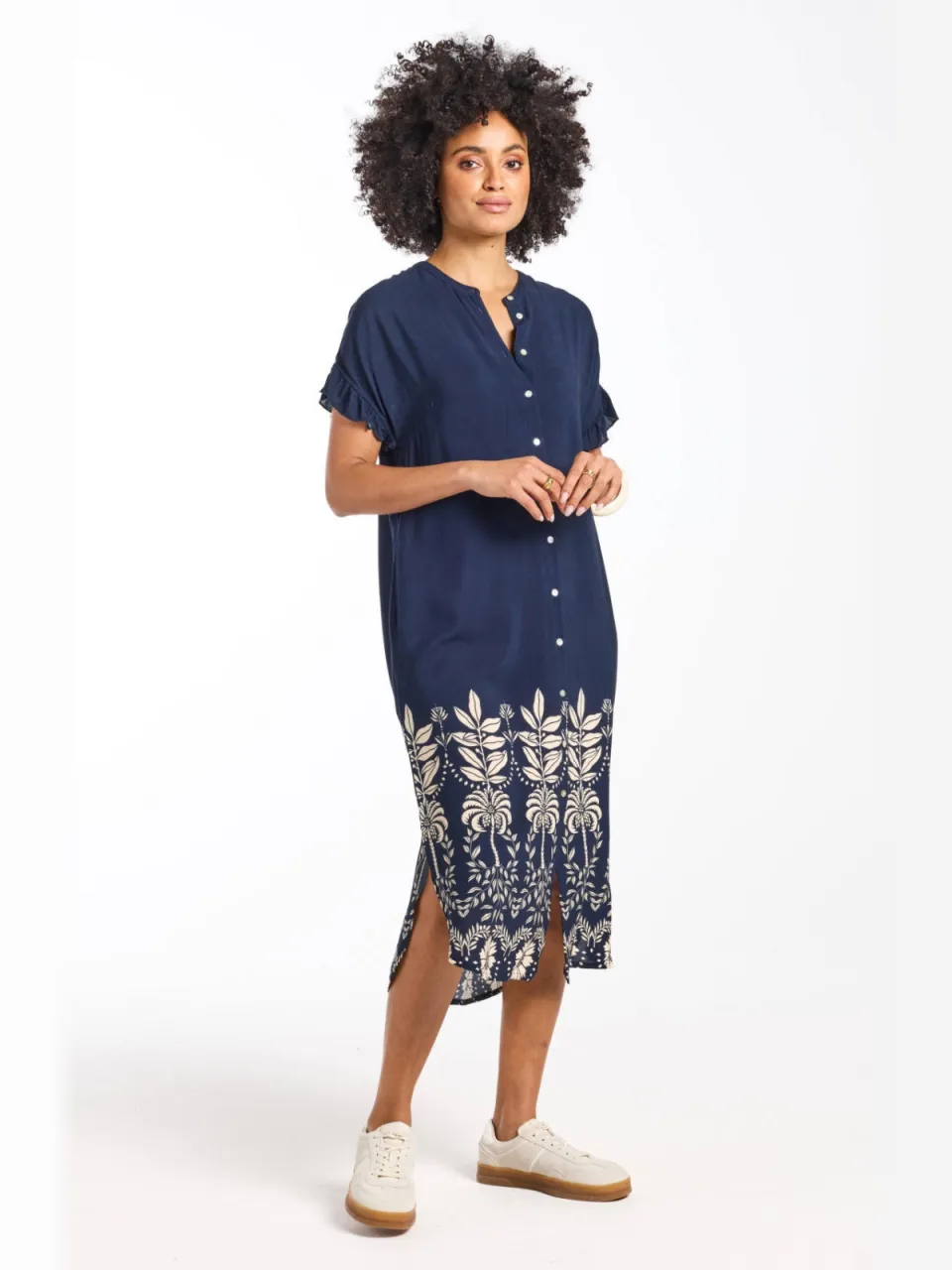 Didi blousejurk donkerblauw, foto 6